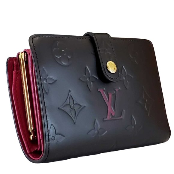 Authentic Louis Vuitton Vienova Wallet Red
